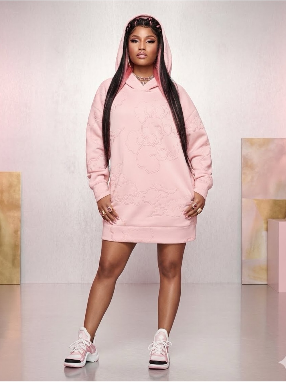 Nicki Minaj X H&M Hoodie Dress